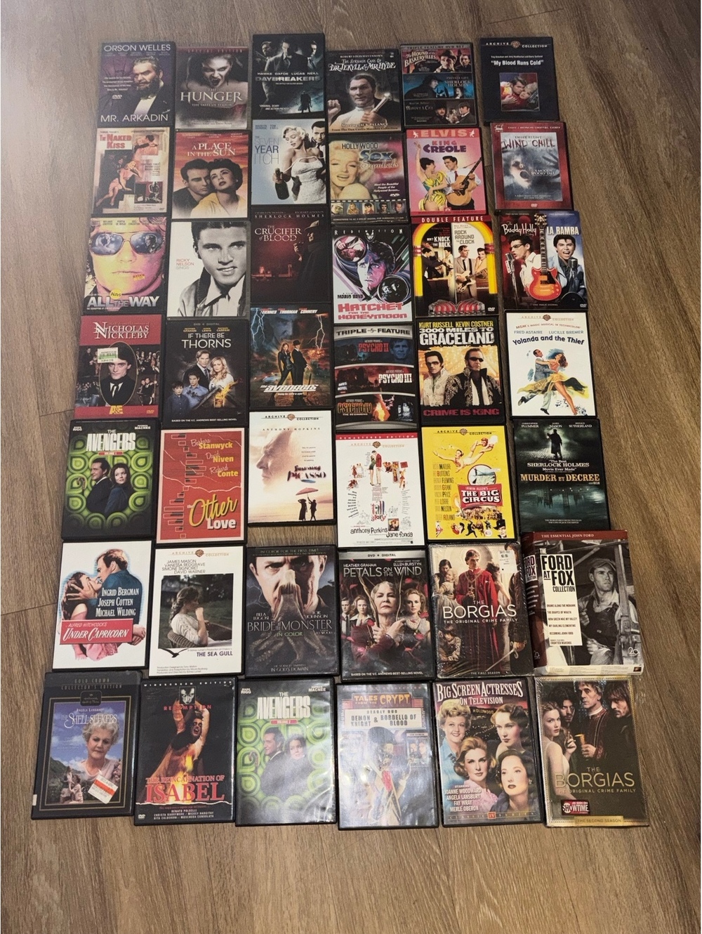 42 DVD Lot Classic Movies Horror TV & Box Sets D164